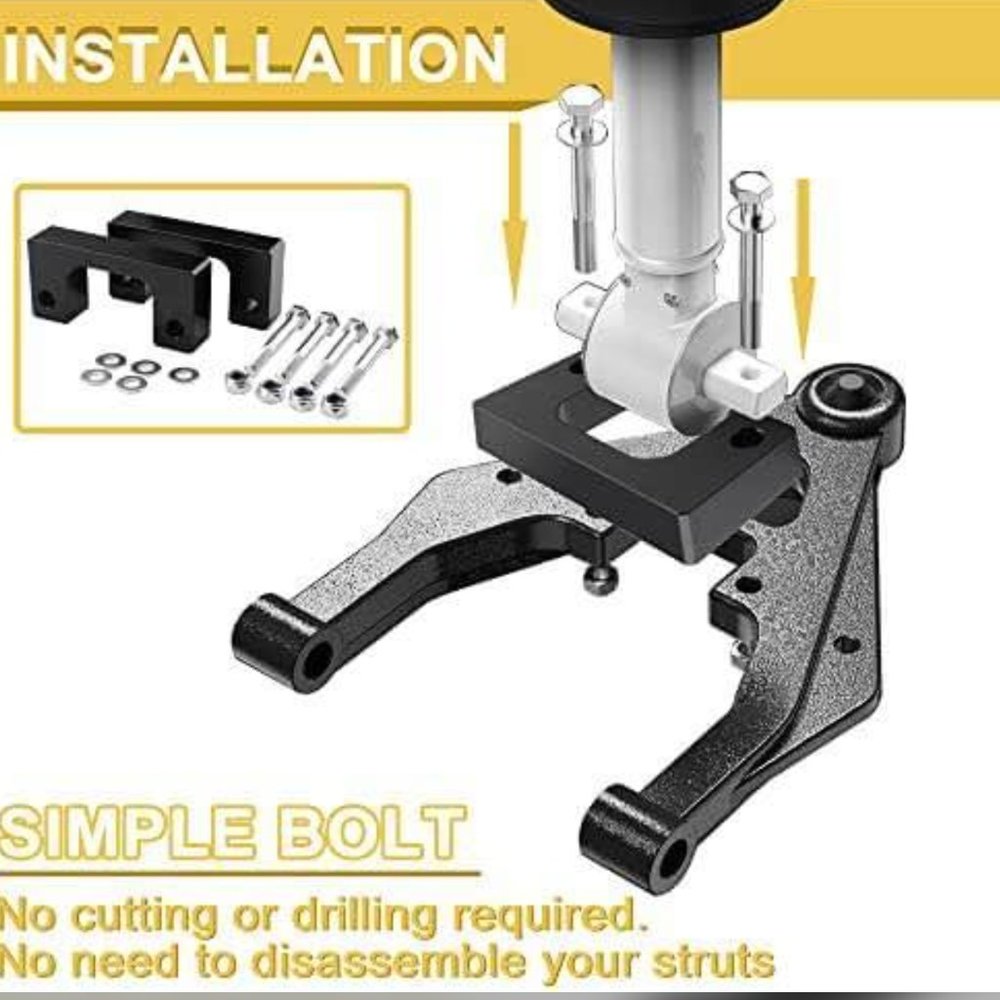 Front Leveling Lift Kits. - Picture 3 of 10